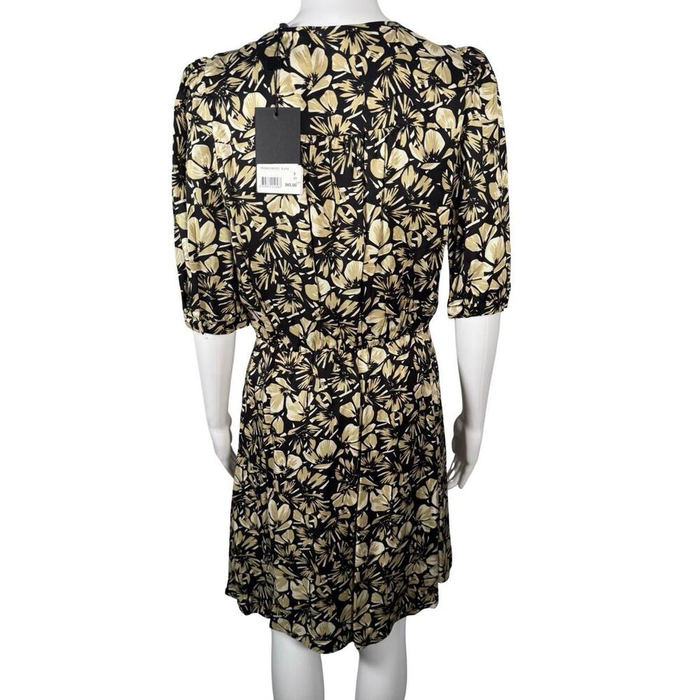 NWT The Kooples Twill Flowers Dress US Size Medium $365 MRSP - Picture 4 of 8